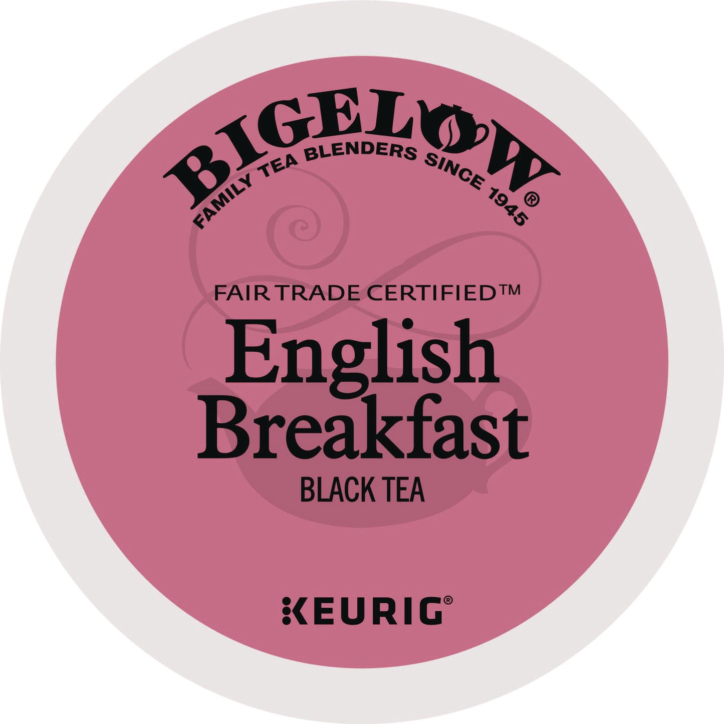 Bigelow English Breakfast Tea K-Cups, 24/Box, 4 Box/Carton (6080CT)