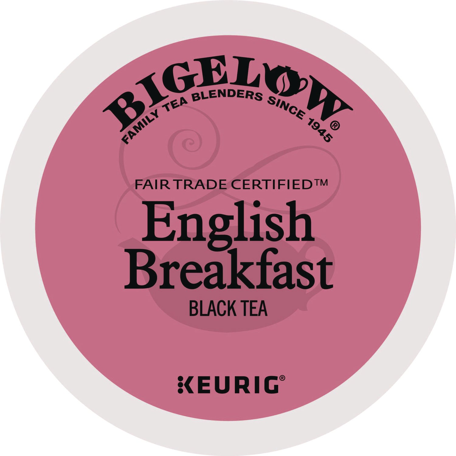 Bigelow English Breakfast Tea K-Cups, 24/Box, 4 Box/Carton (6080CT)