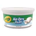 Crayola Air-Dry Clay,White,  2.5 lbs (575050)