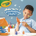 Crayola Washable Paint, Orange, 1 gal Bottle (542128036)