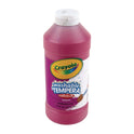 Crayola Artista II Washable Tempera Paint, Magenta, 16 oz Bottle (543115069)