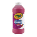 Crayola Artista II Washable Tempera Paint, Magenta, 16 oz Bottle (543115069)