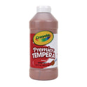 Crayola Premier Tempera Paint, Brown, 16 oz Bottle (541216007)