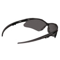 KleenGuard V30 Nemesis VL Safety Glasses, Black Frame, Smoke Lens, 12/Carton (55391)