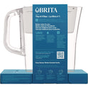 Brita Small 6-Cup Water Filter Pitcher with 1 Standard Filter, Clear, 2/Carton (36089)