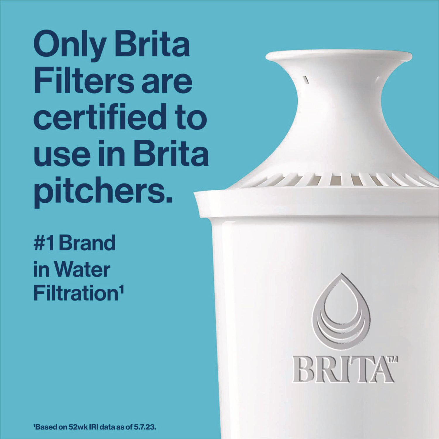 Brita Replacement Water Filter for Pitchers, 3/Pack (35503)