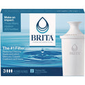 Brita Replacement Water Filter for Pitchers, 3/Pack, 8 Packs/Carton (35503CT)