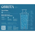 Brita Replacement Water Filter for Pitchers, 3/Pack, 8 Packs/Carton (35503CT)