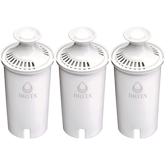 Brita Replacement Water Filter for Pitchers, 3/Pack, 8 Packs/Carton (35503CT)