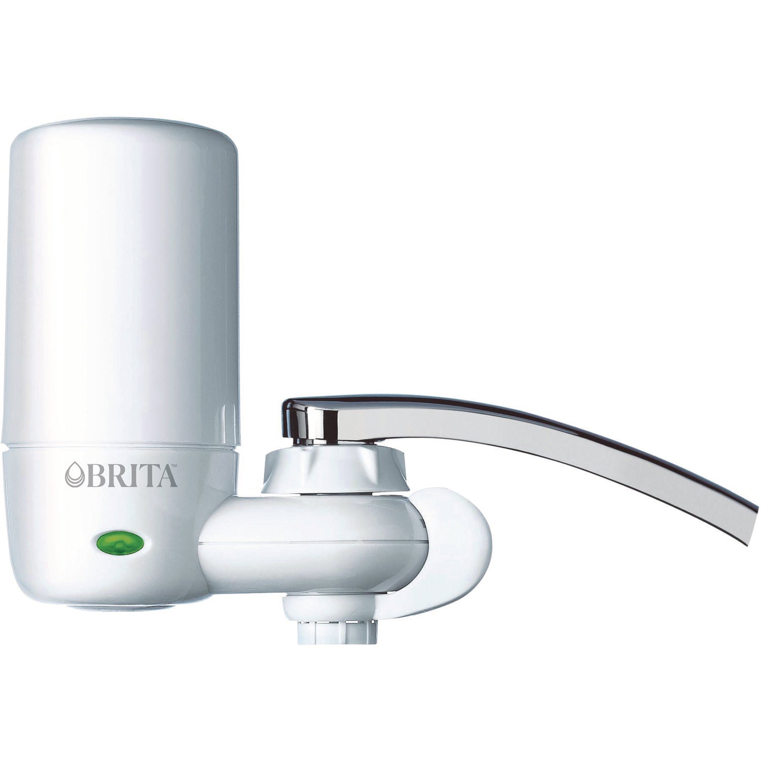 Brita Water Faucet Mount Filtration System, White (42201)