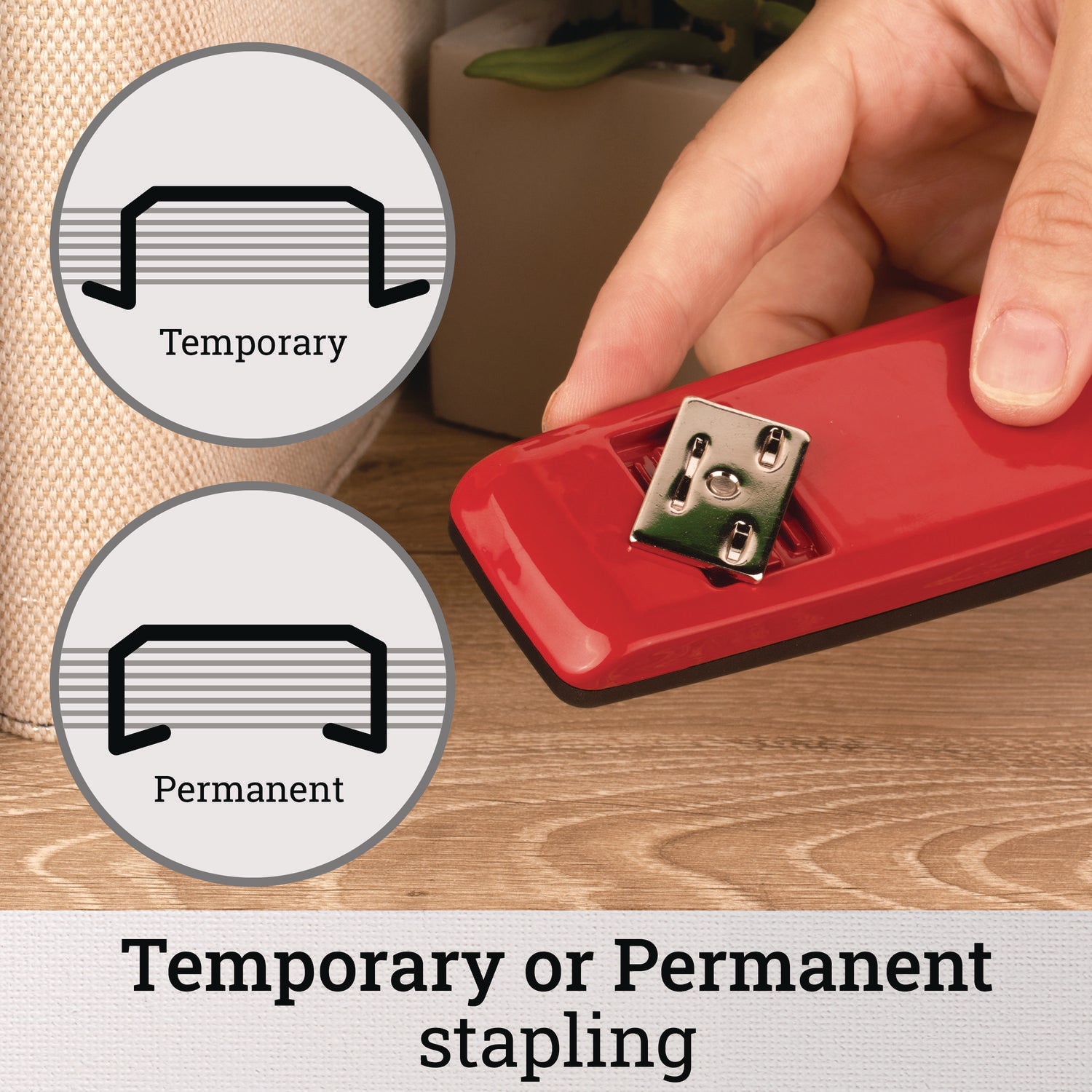 Swingline 747 Business Full Strip Desk Stapler, 30-Sheet Capacity, Rio Red (74736)