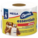 Charmin Essentials Strong Bathroom Tissue, Septic Safe, 1-Ply, White, 429/Roll, 36 Rolls/Carton (05044)