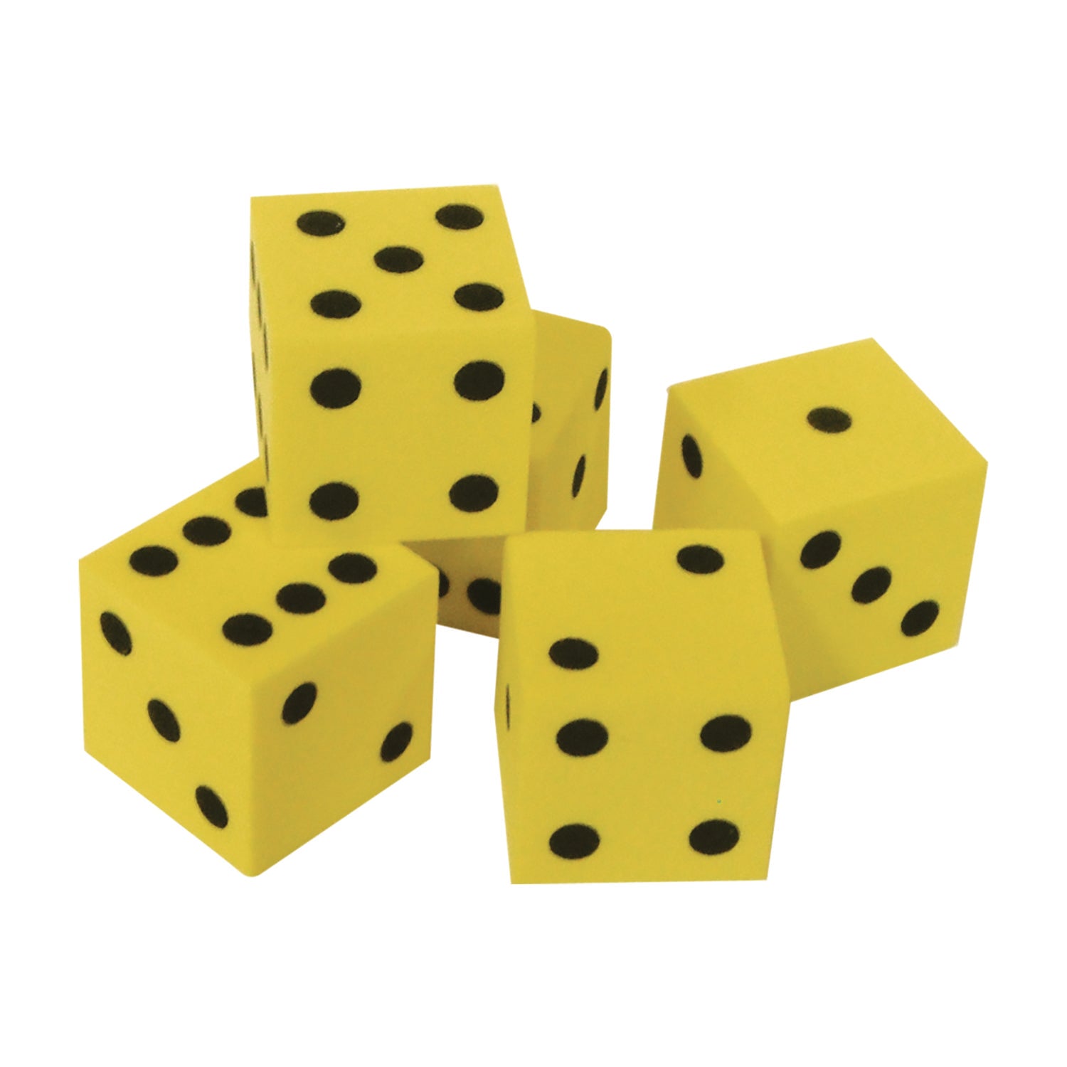 Teacher Created Resources Traditional Foam Dice, Grades K-4, 20/Pack (20603)