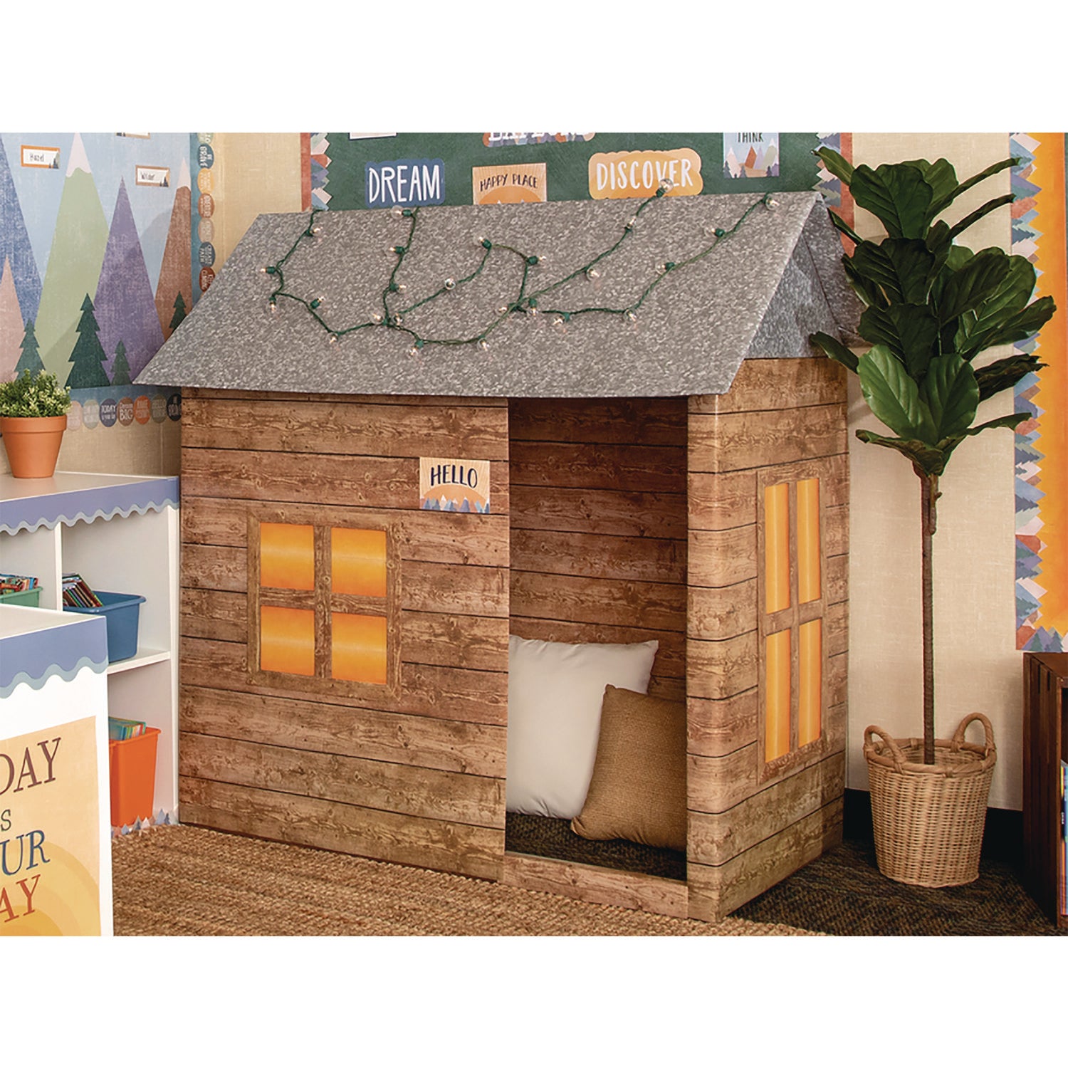 Teacher Created Resources Better Than Paper Bulletin Board Roll, 4 ft x 12 ft, Galvanized Metal (77351)