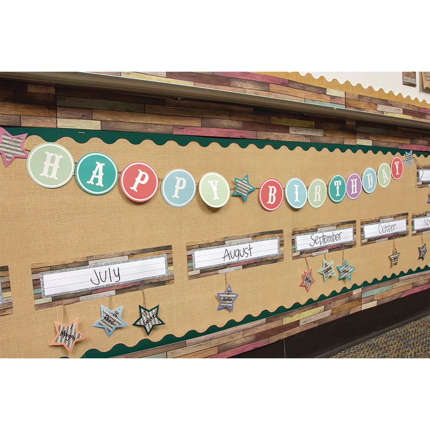 Teacher Created Resources Better Than Paper Bulletin Board Roll, 4 ft x 12 ft, Burlap (77365)