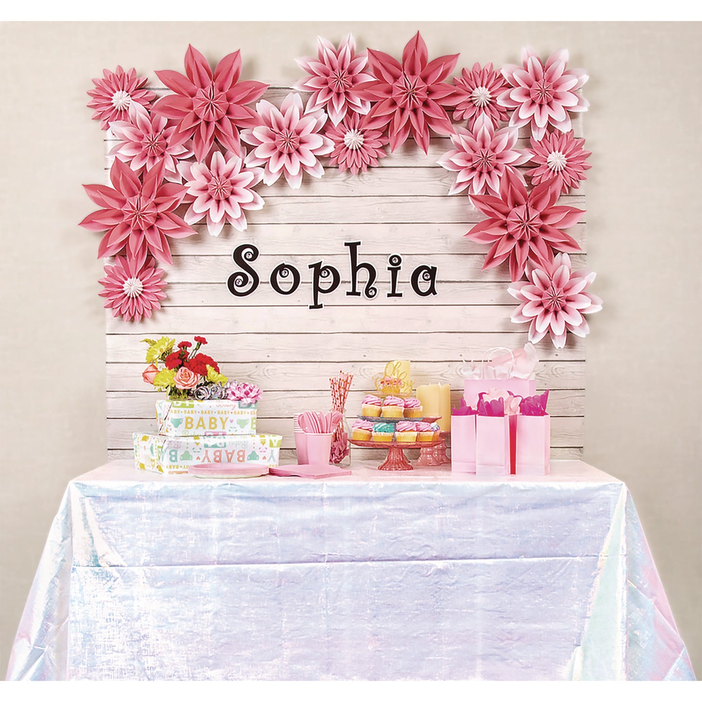 Teacher Created Resources Better Than Paper Bulletin Board Roll, 4 ft x 12 ft, White Wood (77366)