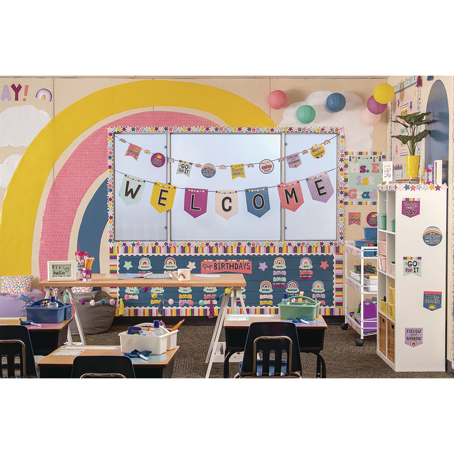 Teacher Created Resources Better Than Paper Bulletin Board Roll, 4 ft x 12 ft, Yellow Gold (77369)