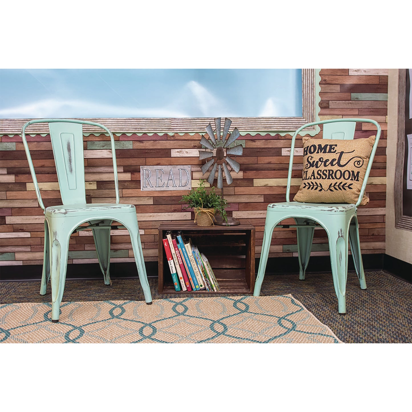 Teacher Created Resources Better Than Paper Bulletin Board Roll, 4 ft x 12 ft, Reclaimed Wood (77399)