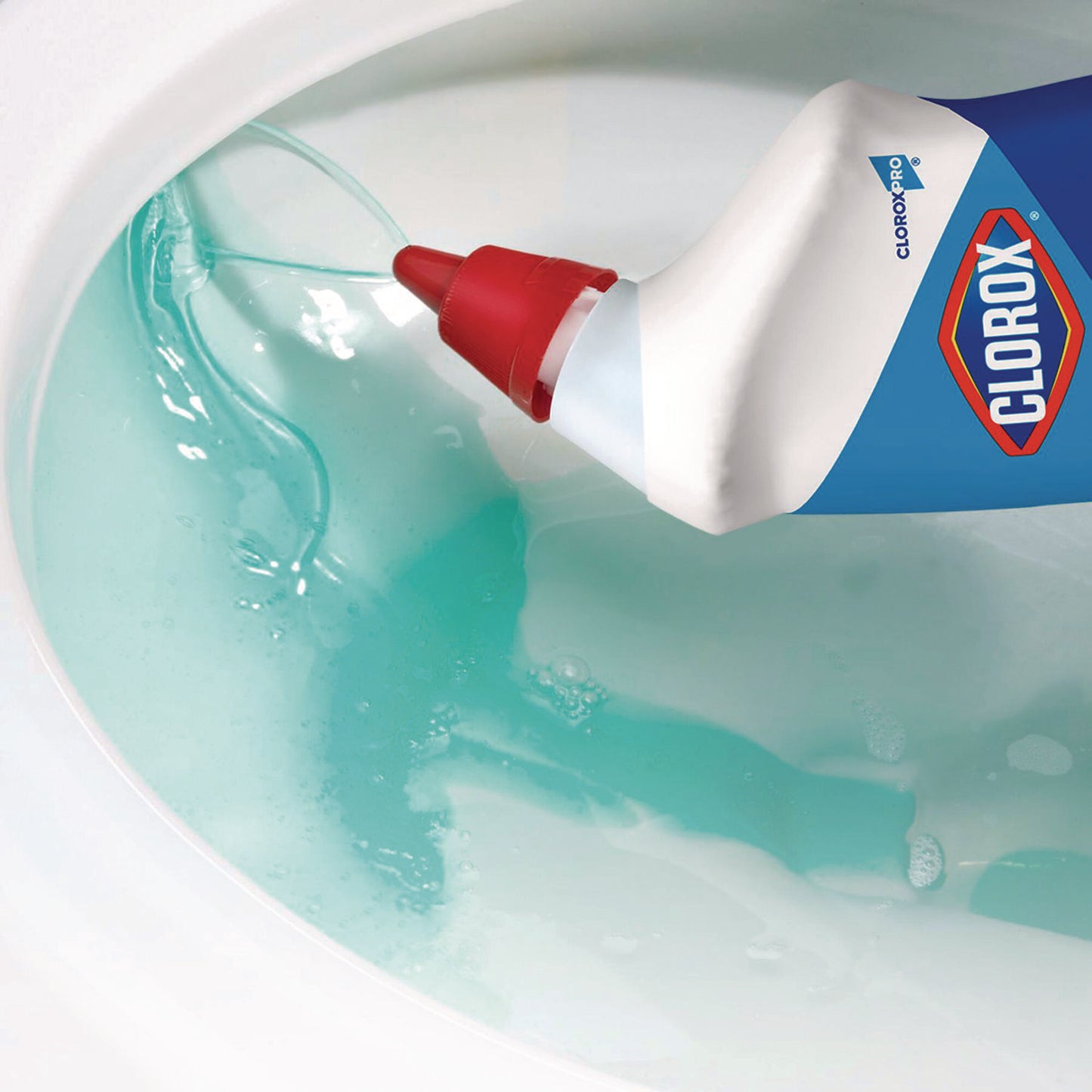 Clorox Toilet Bowl Cleaner with Bleach, Fresh Scent, 24 oz Bottle (00031EA)