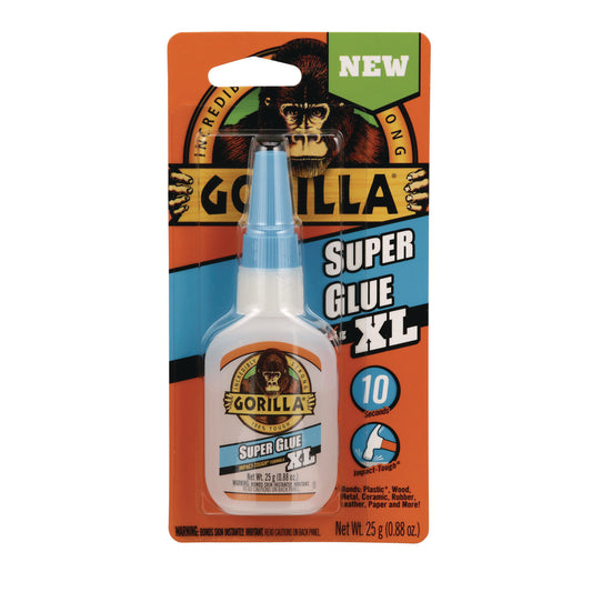 Gorilla Super Glue, 0.88 oz, Dries Clear (7400202)