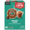 The Original Donut Shop Mocha One Step Latte K-Cup, Vanilla, 20/Box (8179)