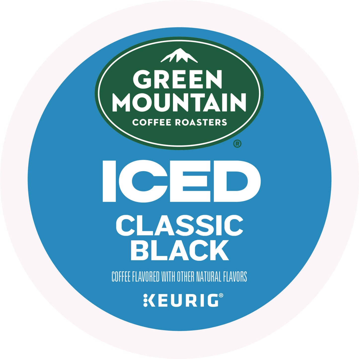 Keurig Classic Black Brew Over Ice Coffee K-Cups, 24/Box (9027)