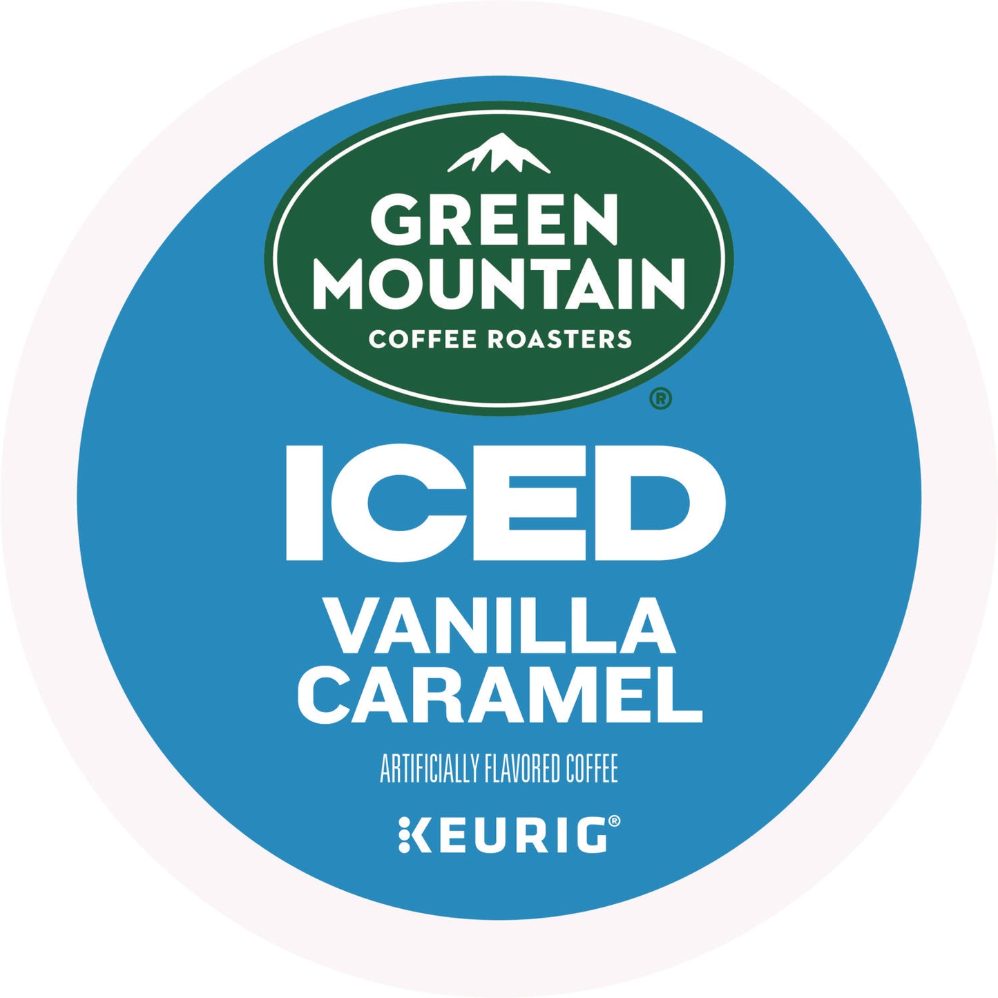 Keurig Vanilla Caramel Brew Over Ice Coffee K-Cups, 24/Box (9028)