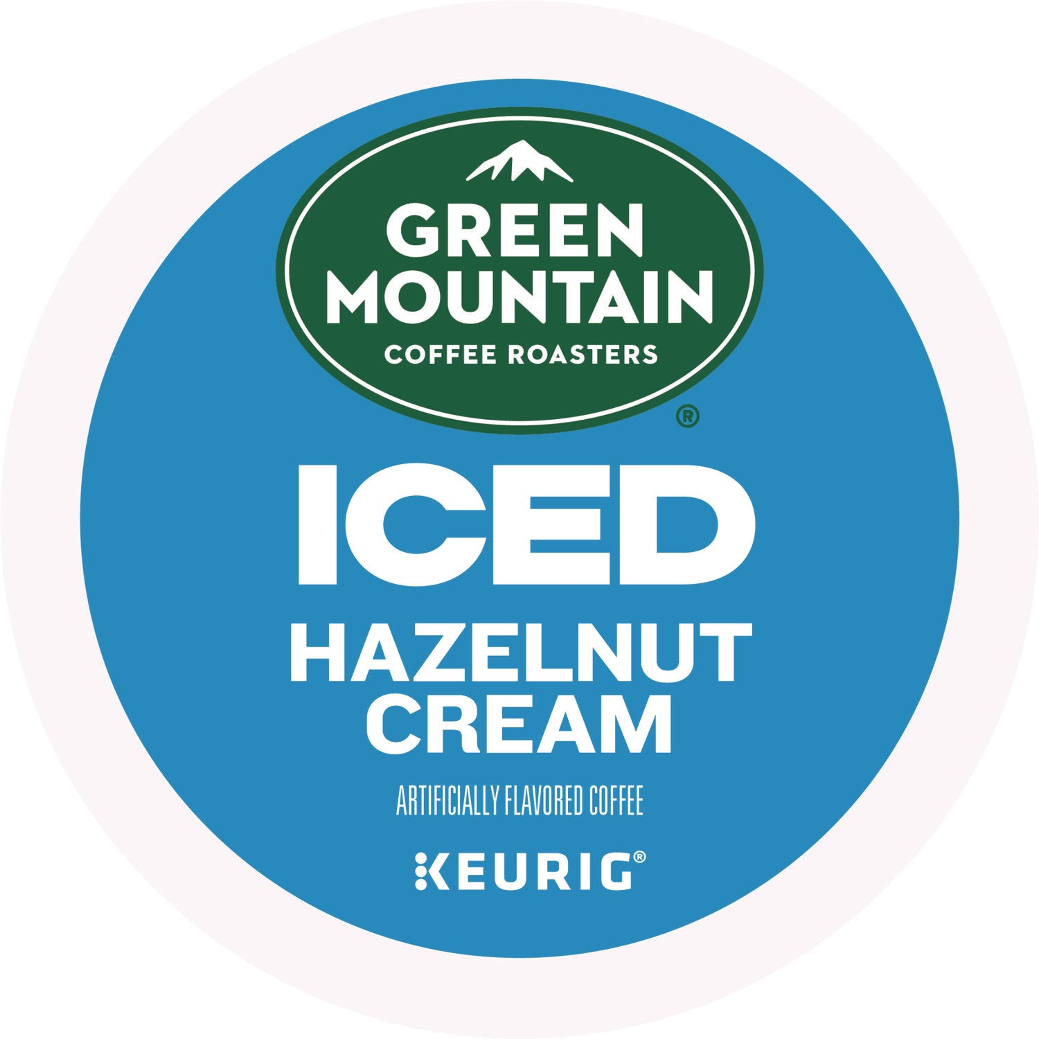 Keurig Hazelnut Cream Brew Over Ice Coffee K-Cups, 24/Box (9029)