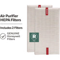 Honeywell HEPA Air Purifier Filter, Box of 2 Filters (HRFR2)