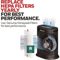 Honeywell HEPA Air Purifier Filter, Box of 2 Filters (HRFR2)