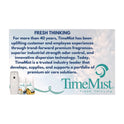 TimeMist Premium Metered Air Freshener Refill, Cinnamon, 6.6 oz Aerosol Spray, 12/Carton (1042746)