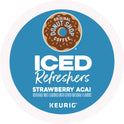 The Original Donut Shop ICED Refreshers K-Cup Pods, Strawberry, 20/Box (0237)