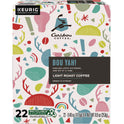 Caribou Coffee BOU YAH K-Cup Pods, Light Roast, 22/Box (6865)