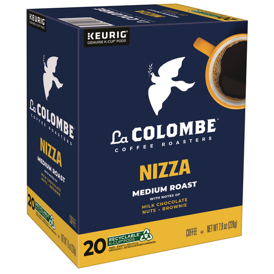 La Colombe Coffee K-Cup Pods, Nizza Medium Roast, 20/Box (0327)