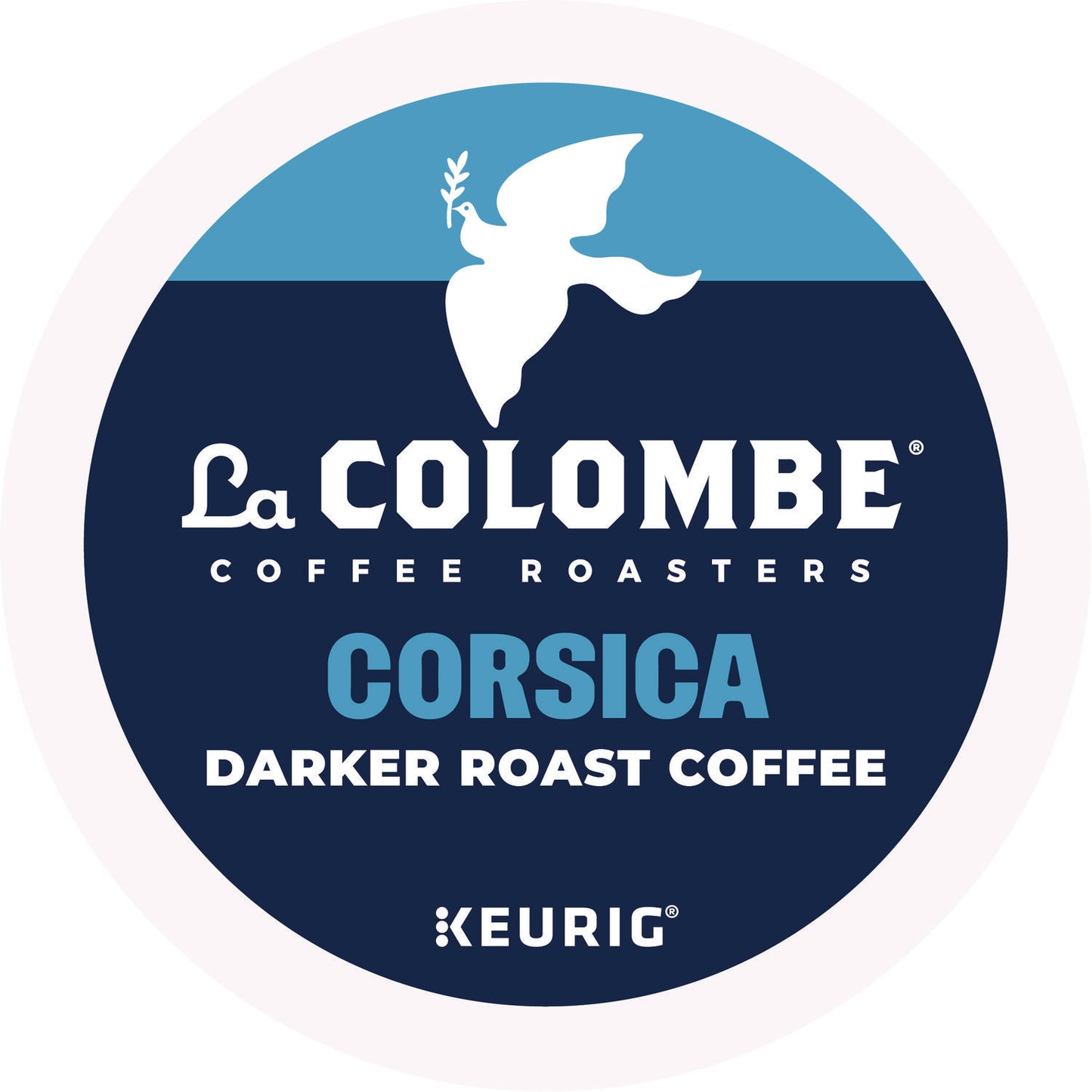 La Colombe Coffee K-Cup Pods, Corsica Dark Roast, 20/Box (0328)