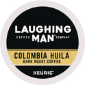 Laughing Man Coffee Colombia Huila K-Cup Pods, 22/Box (8337)