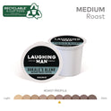 Laughing Man Coffee Dukale's Blend K-Cup Pods, 22/Box (8338)