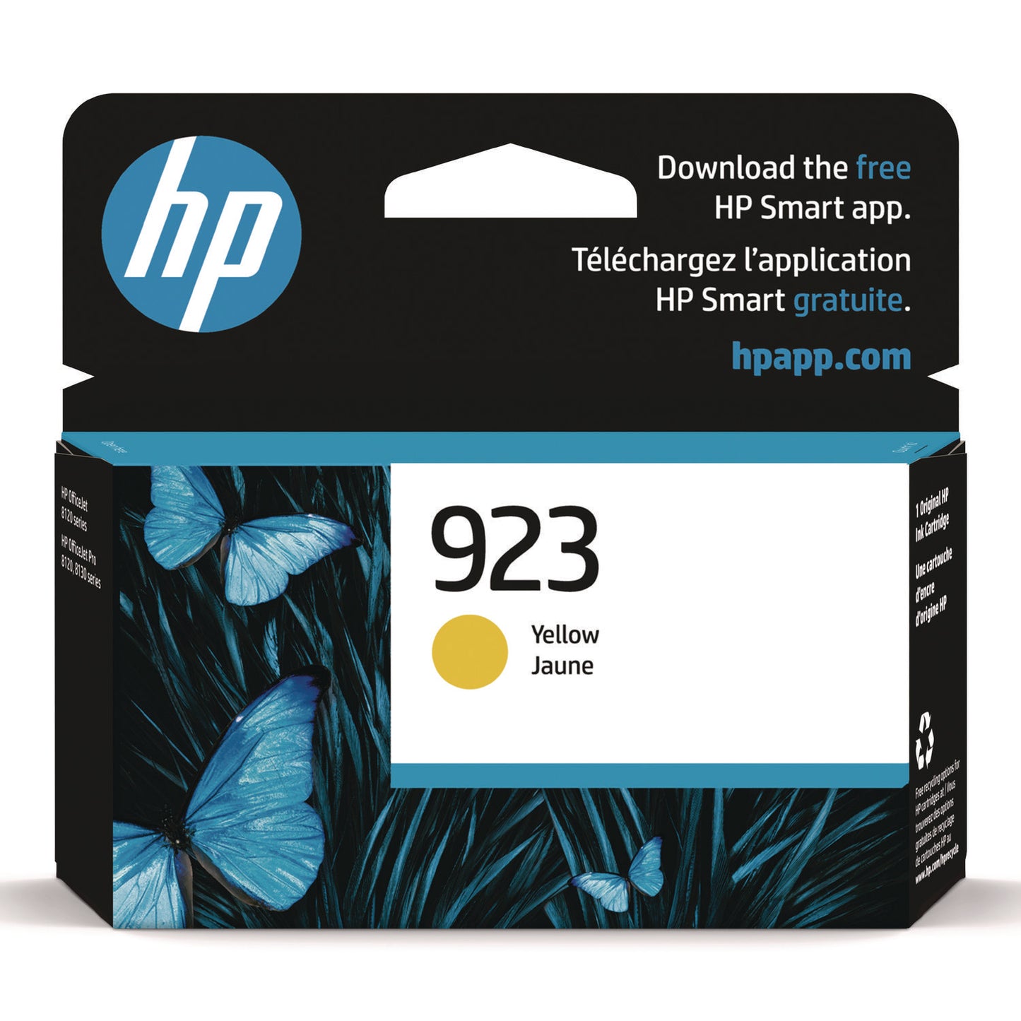 HP 923 (4K0T2LN) Yellow Original Ink Cartridge