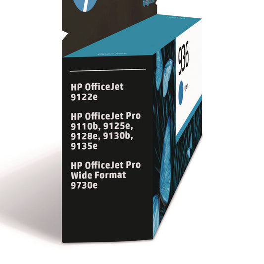 HP 936, (4S6U9LN) Cyan Original Ink Cartridge