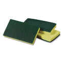 Scotch-Brite Medium-Duty Scrubbing Sponge, 3.6 x 6.1, 0.7" Thick, Yellow/Green, 10/Pack (74CC)