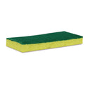 Scotch-Brite Medium-Duty Scrubbing Sponge, 3.6 x 6.1, 0.7" Thick, Yellow/Green, 10/Pack (74CC)