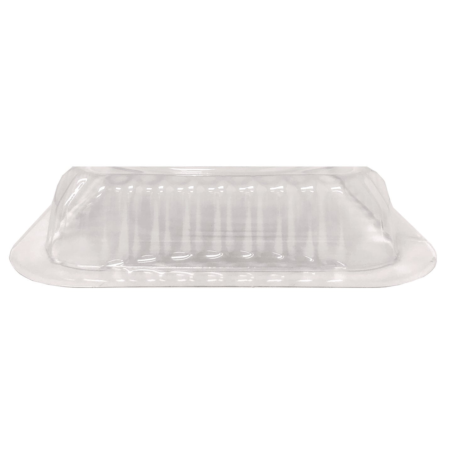 HFA Plastic Dome Lids, Fits 1 lb Oblong Pan, Clear, 1,000/Carton (2059DL)