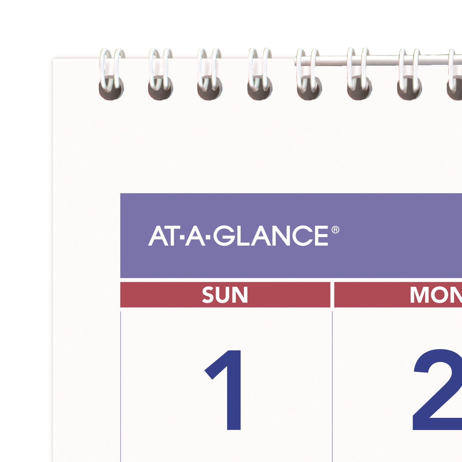 AT-A-GLANCE Deluxe Three-Month Reference Wall Calendar, Vertical Orientation, 12 x 27, White Sheets, 14-Month: Dec 2024 to Jan 2026 (PM1128)