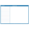 AT-A-GLANCE Horizontal Reversible/Erasable Wall Planner, 48 x 32, White/Blue Sheets, 12-Month (Jan to Dec): 2025 (PM30028)