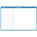 AT-A-GLANCE Horizontal Reversible/Erasable Wall Planner, 36 x 24, White/Blue Sheets, 12-Month (Jan to Dec): 2025 (PM20028)