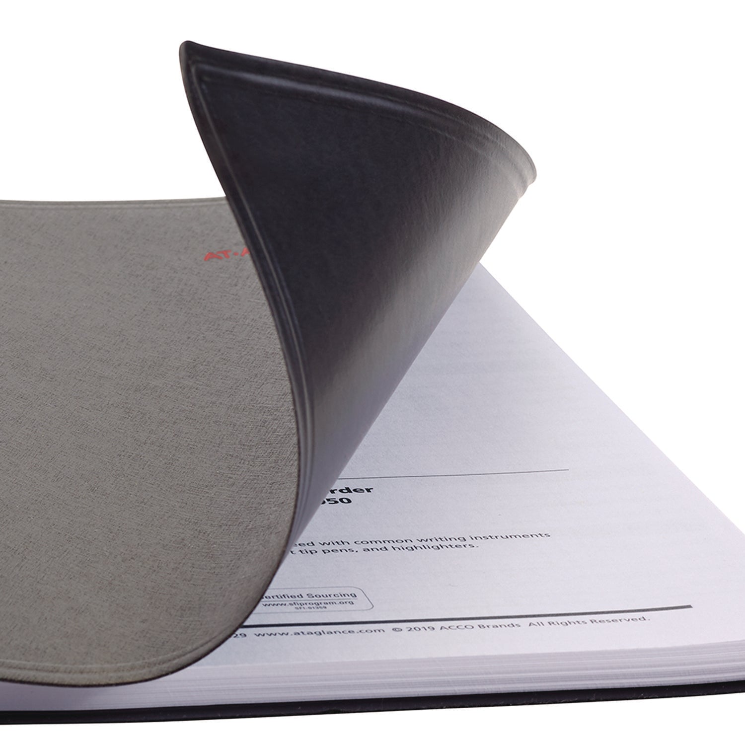 AT-A-GLANCE 800 Range Weekly/Monthly Appointment Book, 11 x 8.25, Black Cover, 12-Month (Jan to Dec): 2025 (7086405)