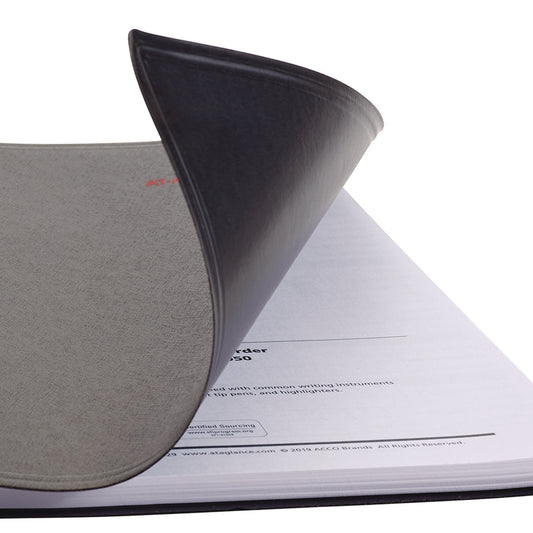 AT-A-GLANCE 800 Range Weekly/Monthly Appointment Book, 11 x 8.25, Black Cover, 12-Month (Jan to Dec): 2025 (7086405)