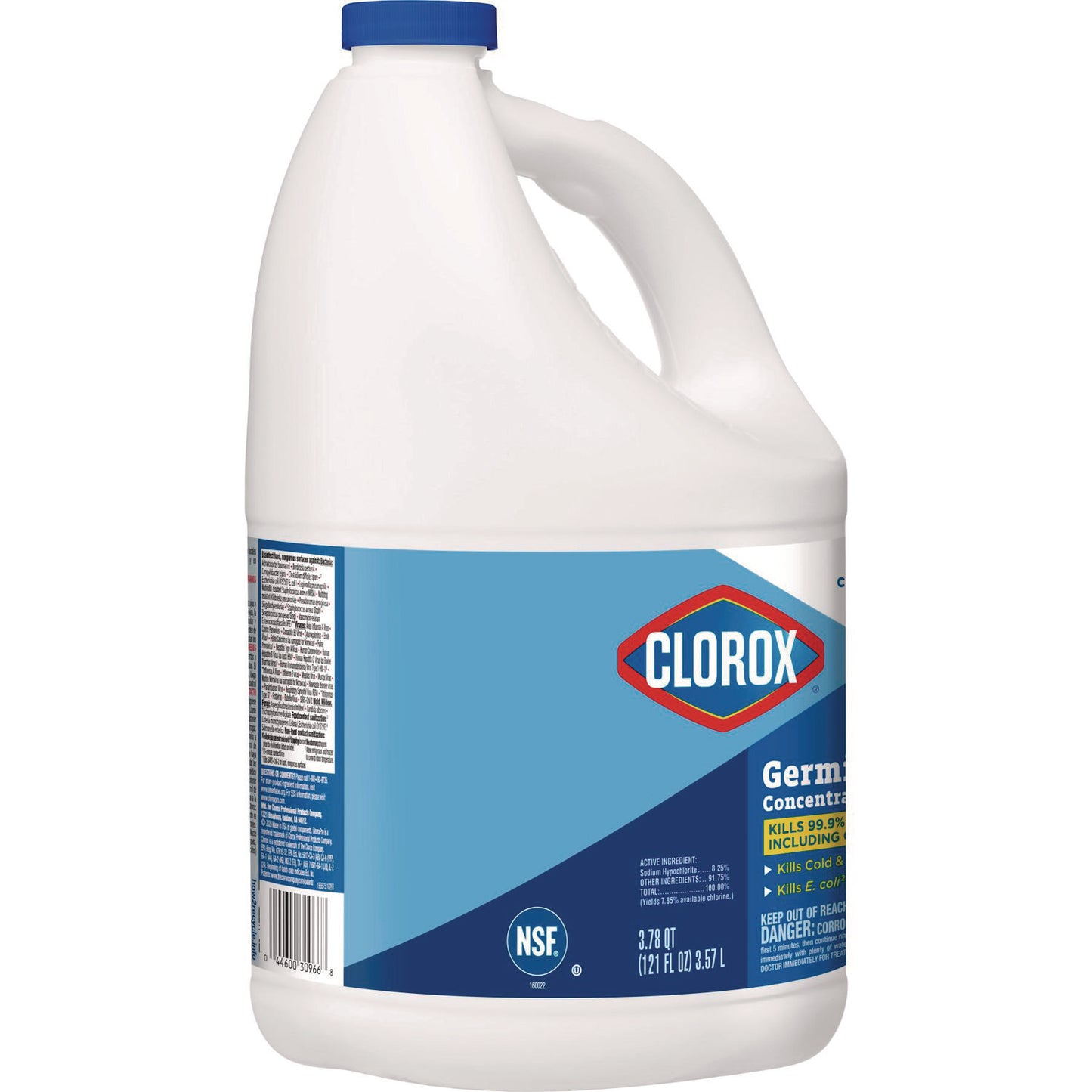 Clorox Concentrated Germicidal Bleach, Regular, 121 oz Bottle (30966EA)