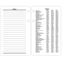 AT-A-GLANCE Financial Desk Calendar Refill, 3.5 x 6, White Sheets, 12-Month (Jan to Dec): 2025 (S17050)