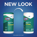 Clorox Disinfecting Wipes, 1-Ply, 7 x 8, Fresh Scent, White, 75/Canister (15949EA)